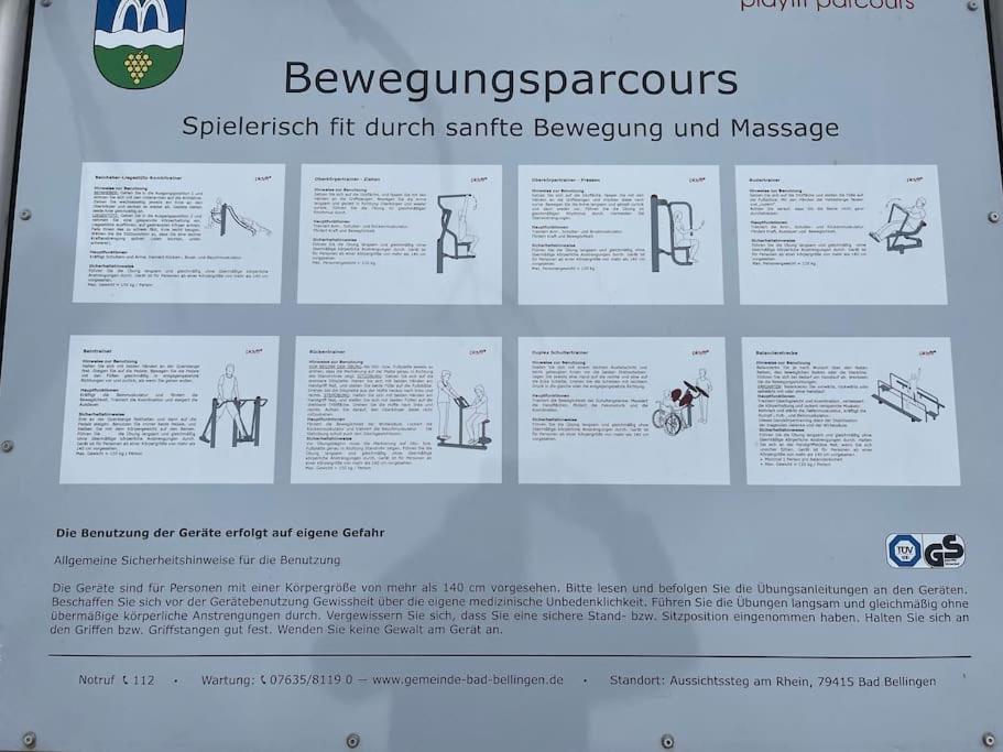 Vogesenblick Bad Bellingen Exterior foto