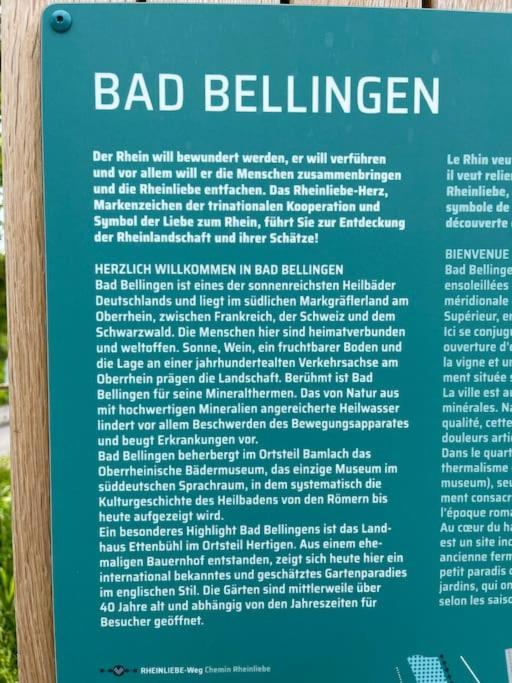 Vogesenblick Bad Bellingen Exterior foto